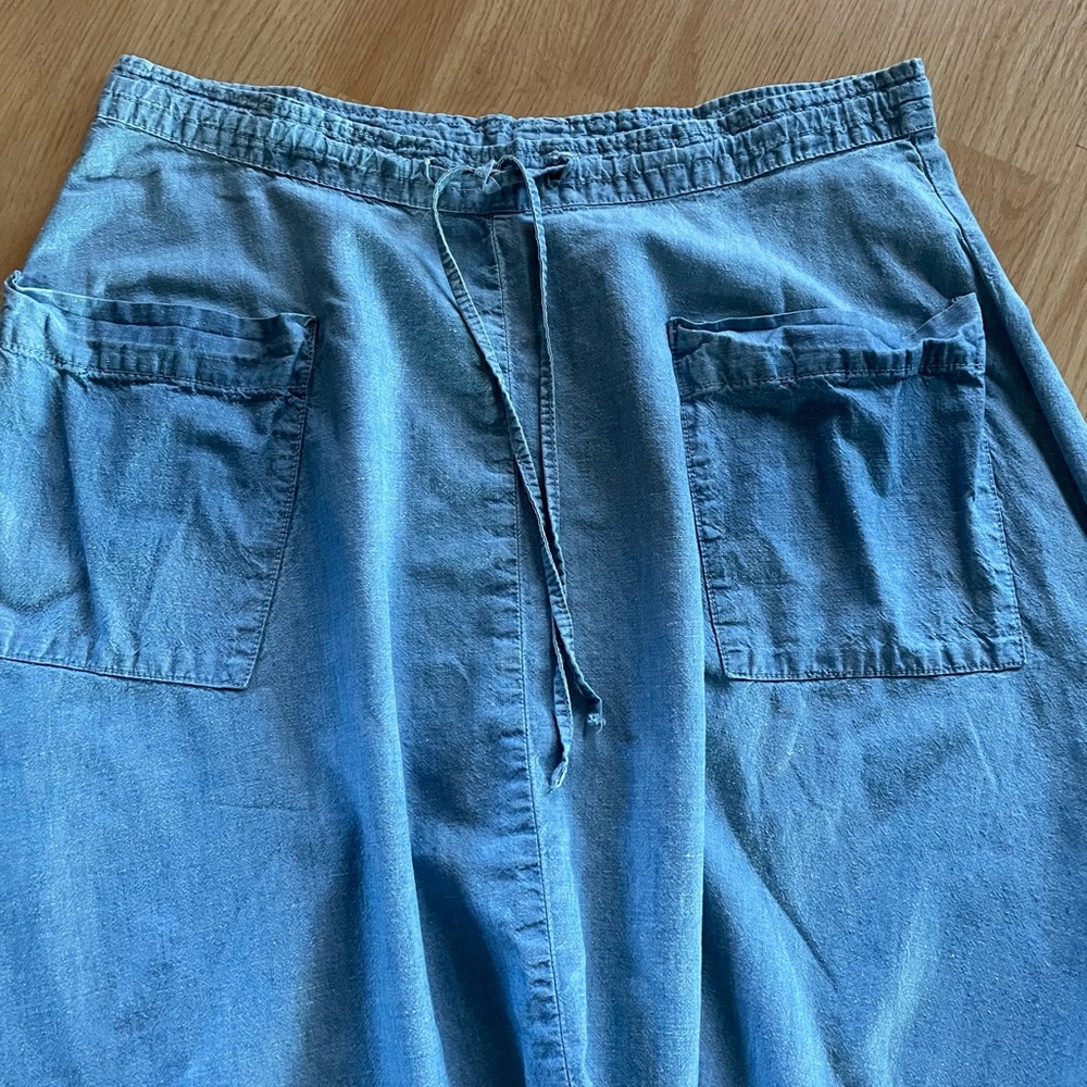 Lucky Brand Chambray Skirt, Boho, size small - Picture 2 of 8